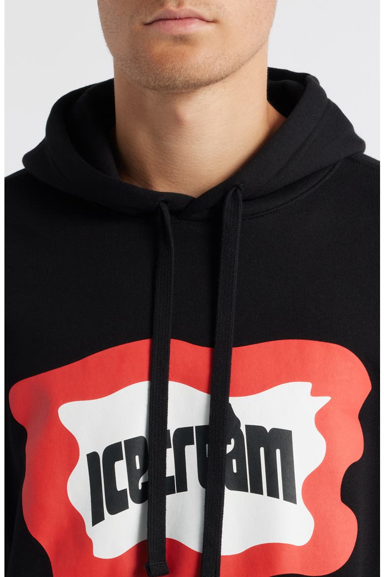 Play Graphic Hoodie, Alternate, color, BLACK