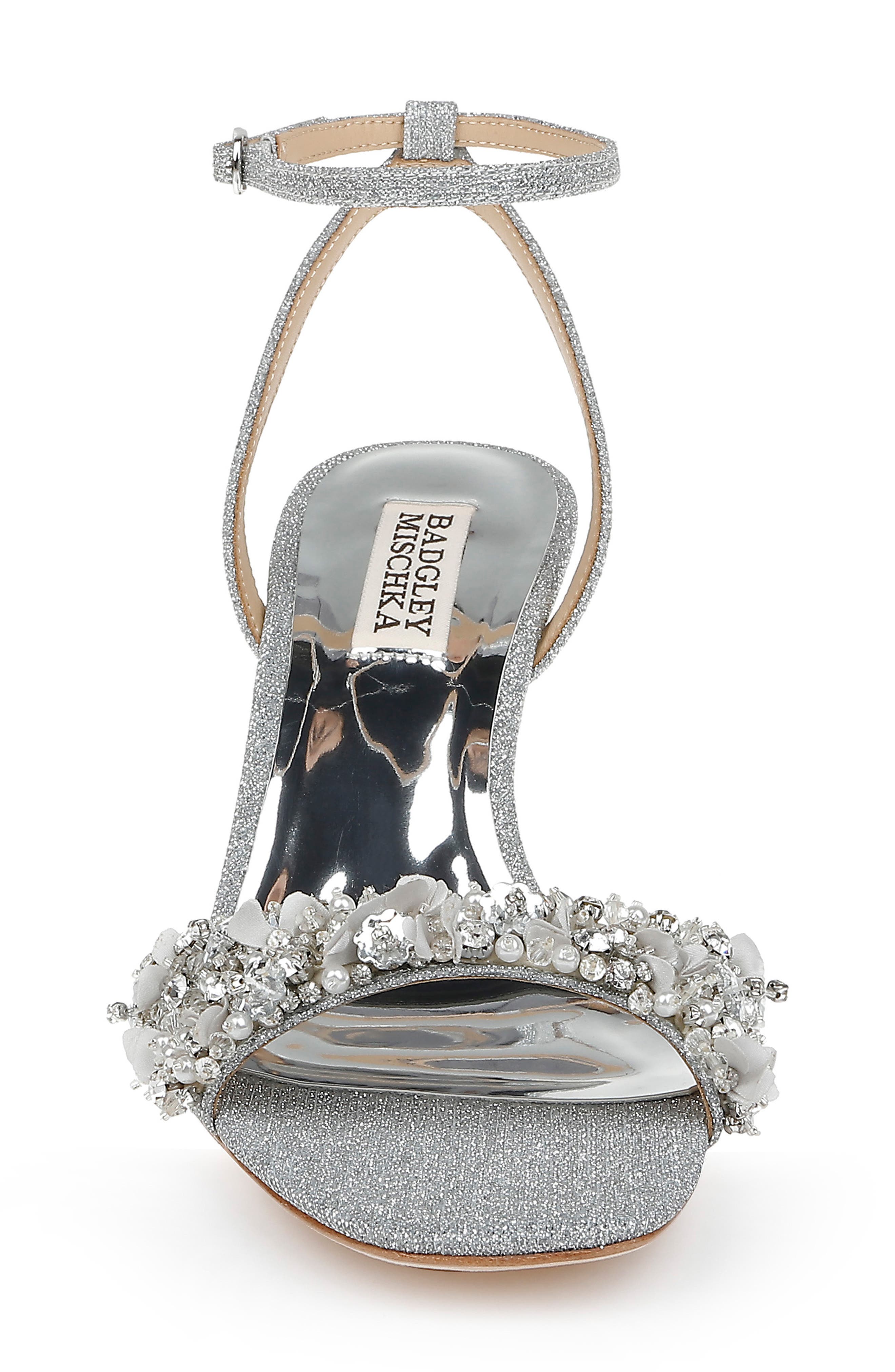 Badgley Mischka Collection Telissa Ankle Strap Sandal, Alternate, color, 