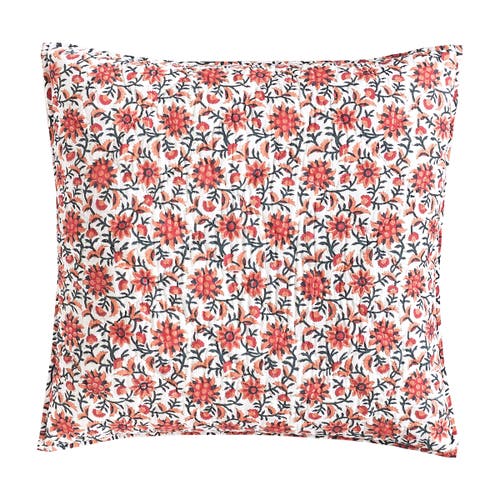 Carol & Frank 26" X 26" Colley Cotton Euro Pillow Sham In Multi