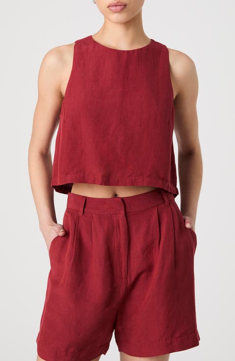 Birdie Sleeveless Trapeze Top