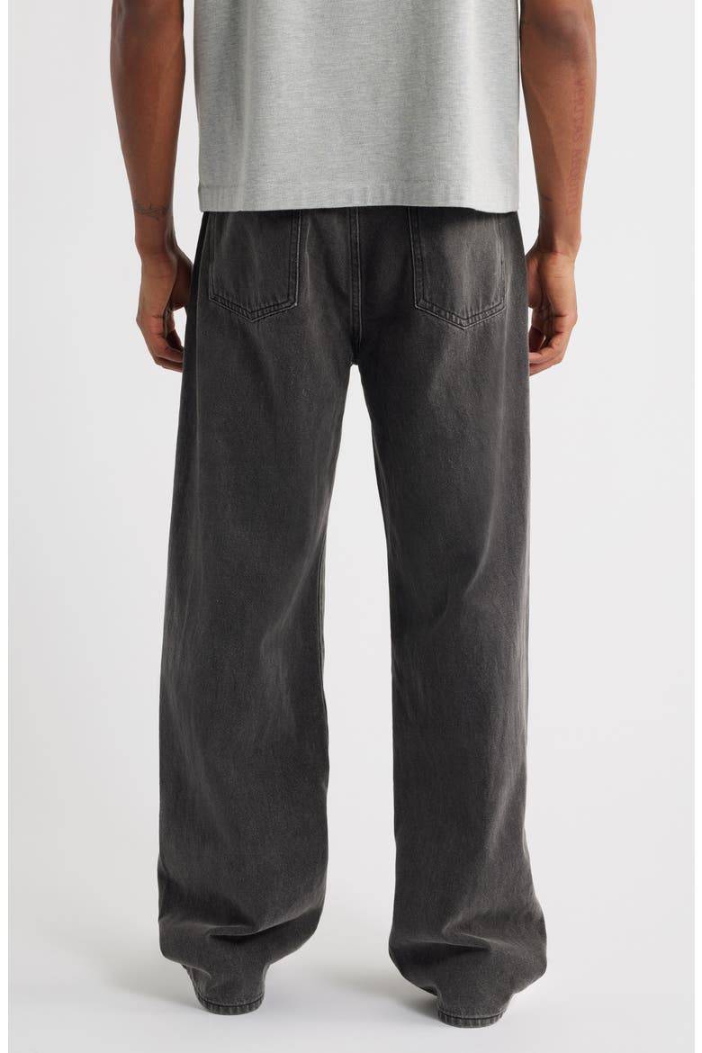 Medici Wide Leg Jeans, Alternate, color, BLACK STONE WASHED