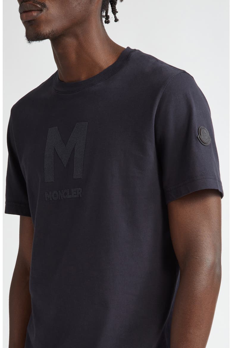 Logo T-Shirt, Alternate, color, NAVY BLUE