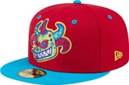 New Era Men's New Era Red Scranton Wilkes-Barre RailRiders Copa de la Diversión 59FIFTY Fitted Hat