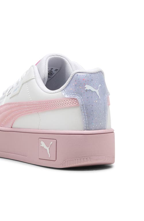 Puma Kids' Carina Street Platform Sneaker In Pink