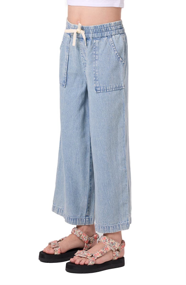 O'Neill Kids' Kaylas Drawstring Denim Pants, Alternate, color, Drifter