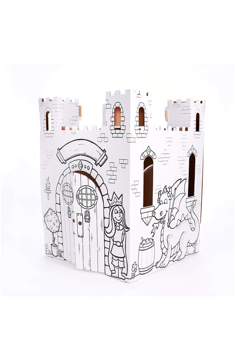 Easy Playhouse Fairy Tale Castle, Alternate, color, Multicolored