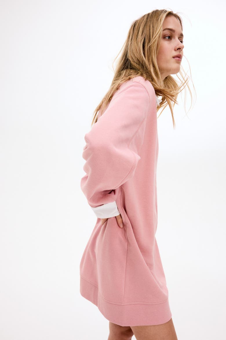 Sweatshirt dress, Alternate, color, Pink