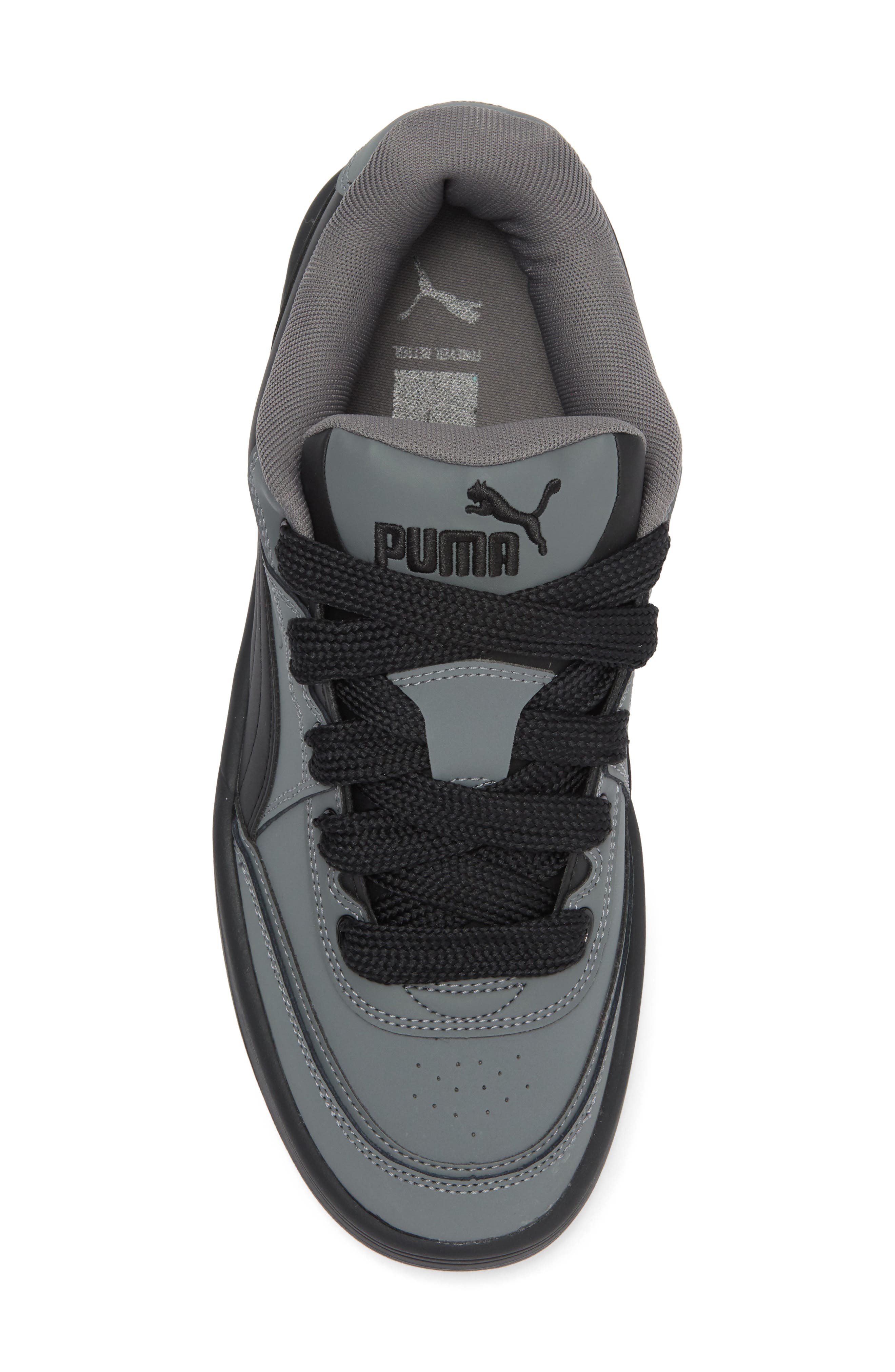 PUMA Park Lifestyle Sk8 Buck Sneaker, Alternate, color, Cool Dark Gray-Puma Black