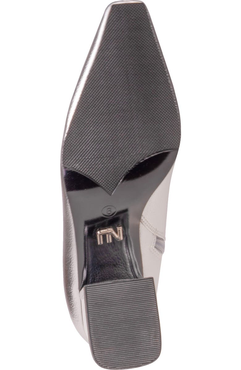 NINETY UNION Brooke Block Heel Boot, Alternate, color, Silver