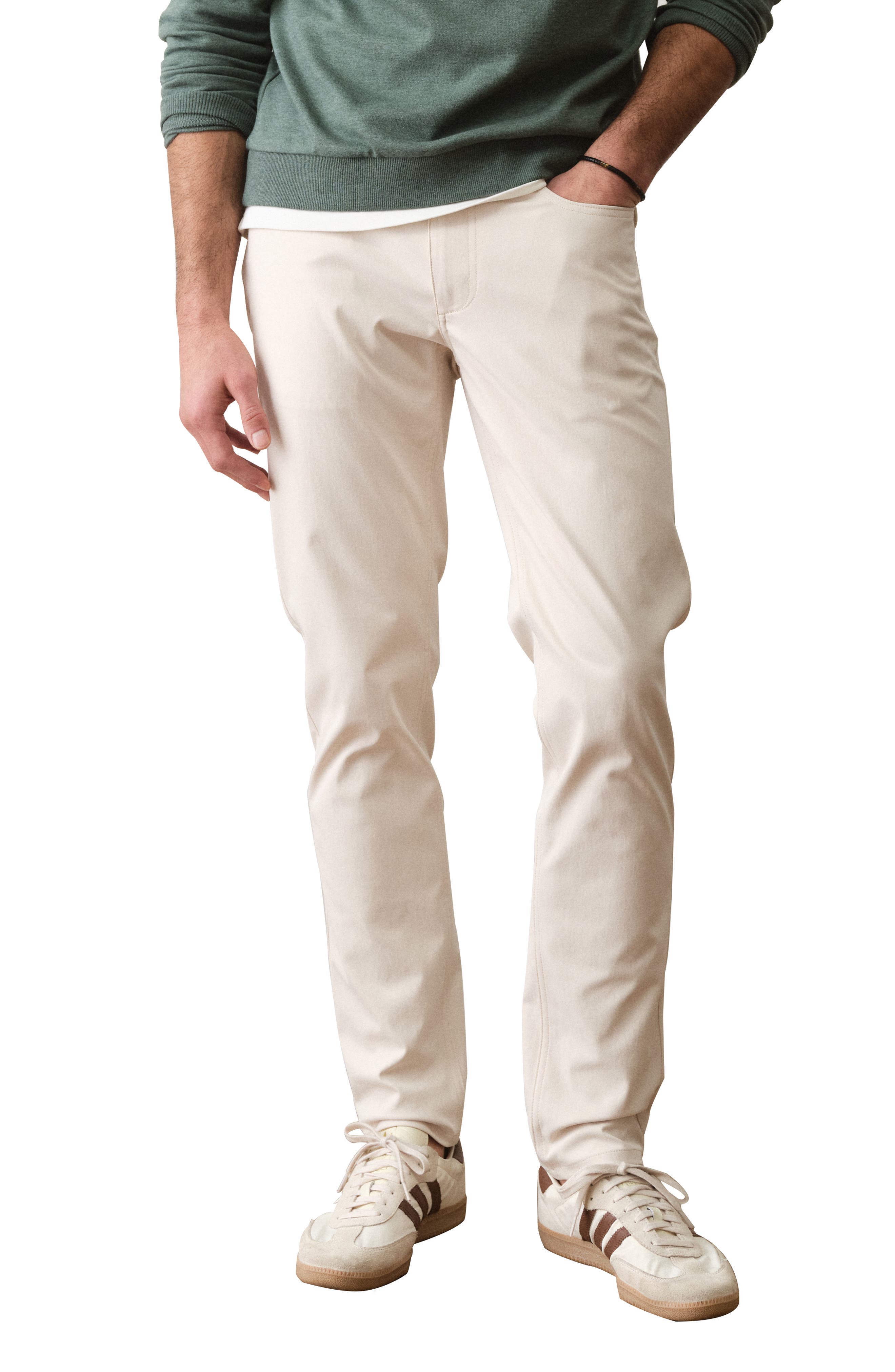 The Five-Pocket Undercover Slim Straight Leg Tech Pants