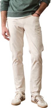 Marine Layer The Five-Pocket Undercover Slim Straight Leg Tech Pants