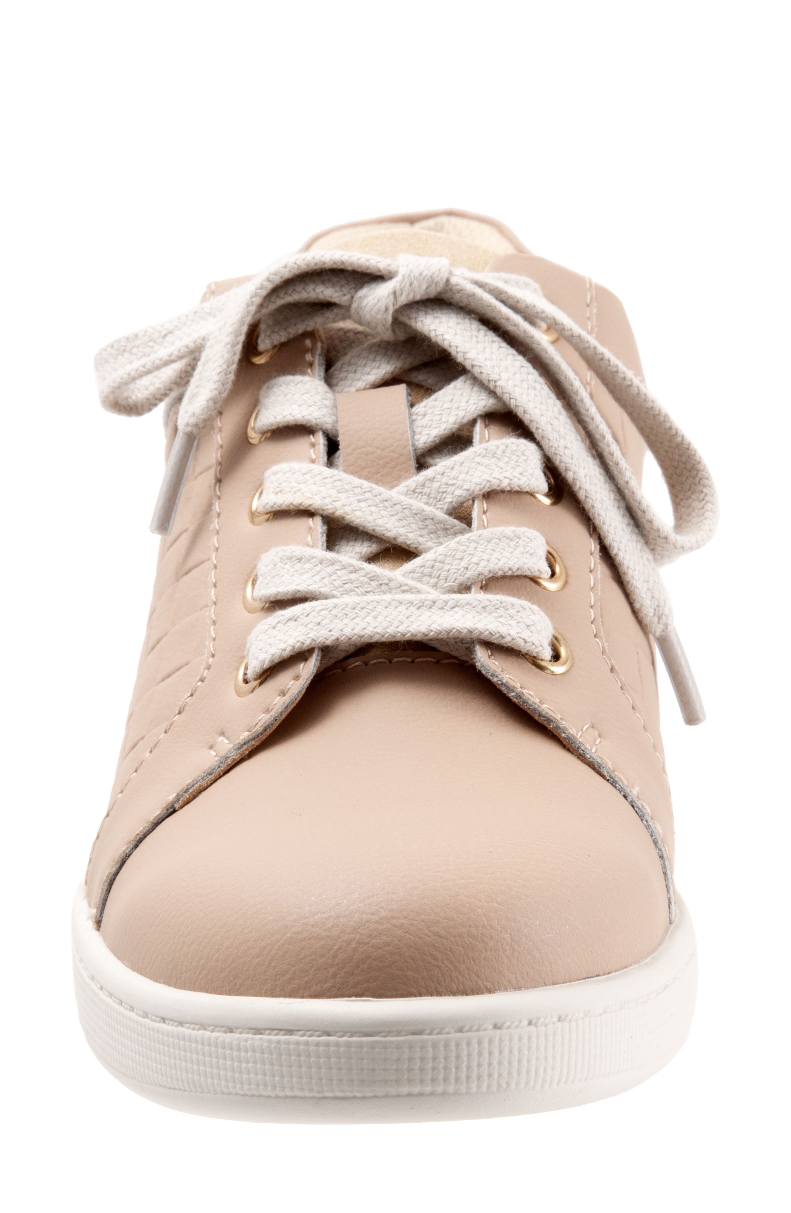 Trotters Adore Sneaker, Alternate, color, Ivory Leather