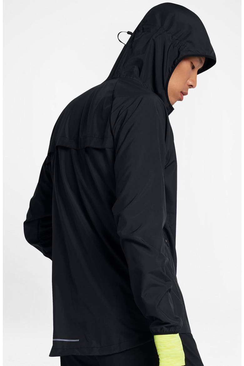 Essential Hooded Jacket, Alternate, color, BLACK