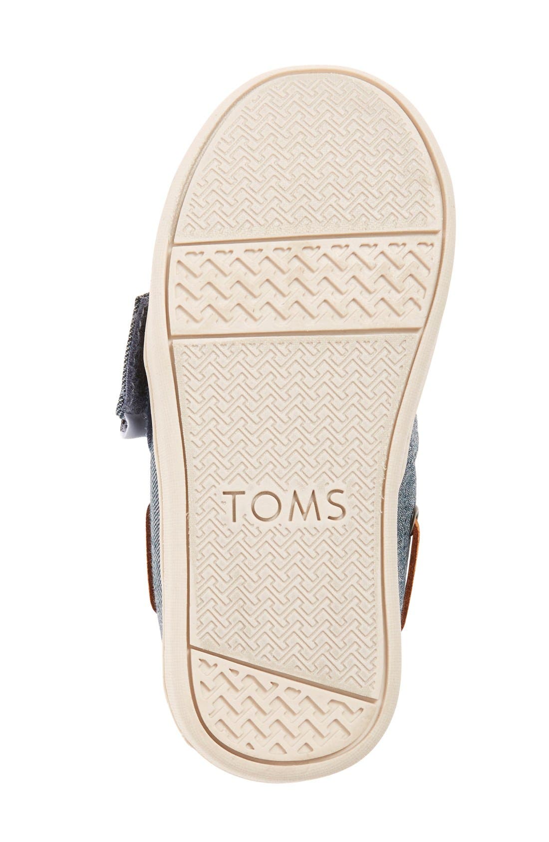 TOMS 'Bimini' Chambray Slip-On, Alternate, color, 