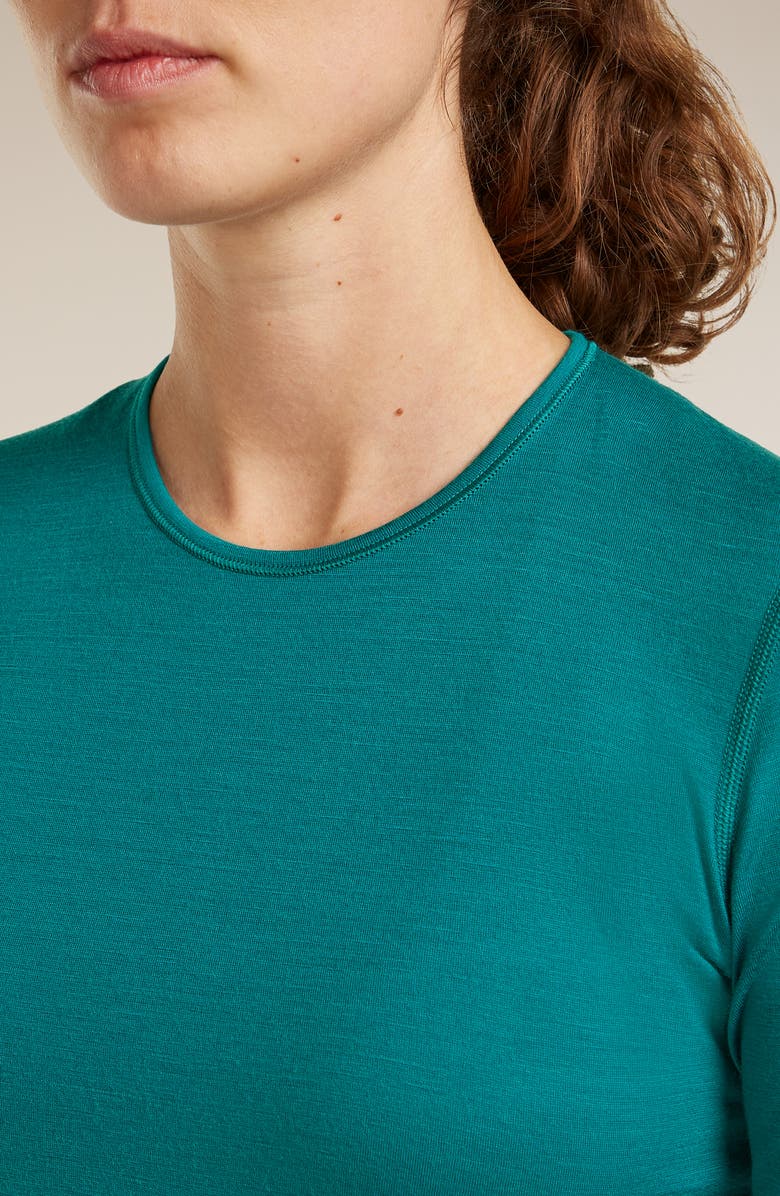 Icebreaker Oasis Merino Wool Top, Alternate, color, Tidal Teal