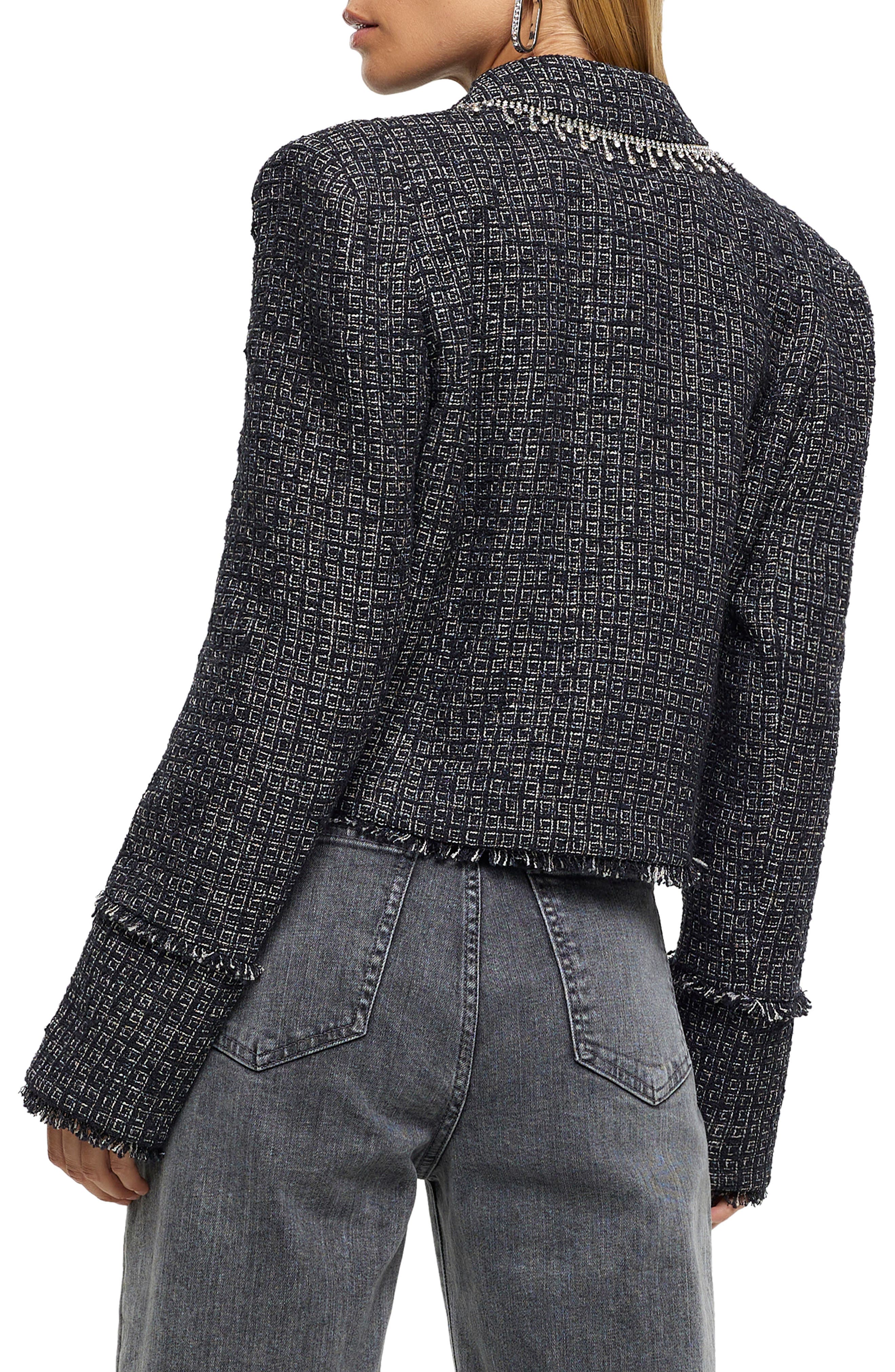 Diamante Boucle Jacket - image 2