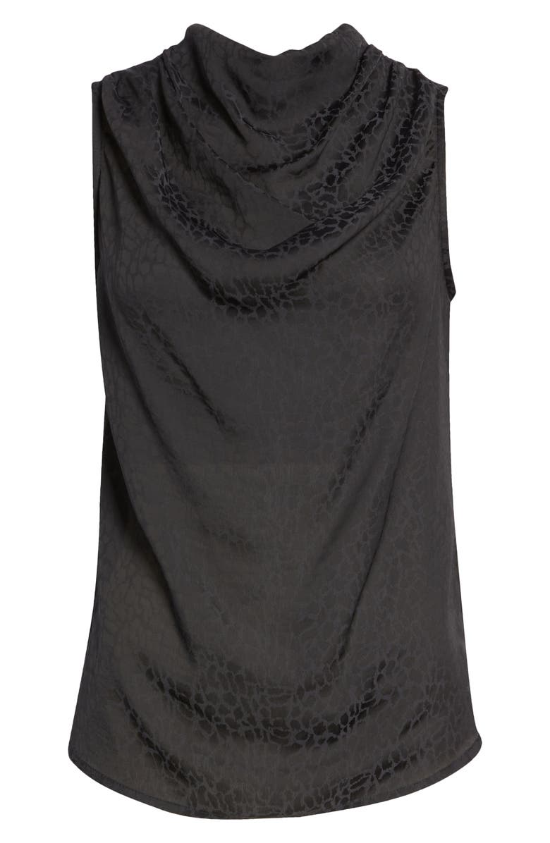 Halogen<sup>®</sup> Women's Drape Mock Neck Sleeveless Blouse, Alternate, color,