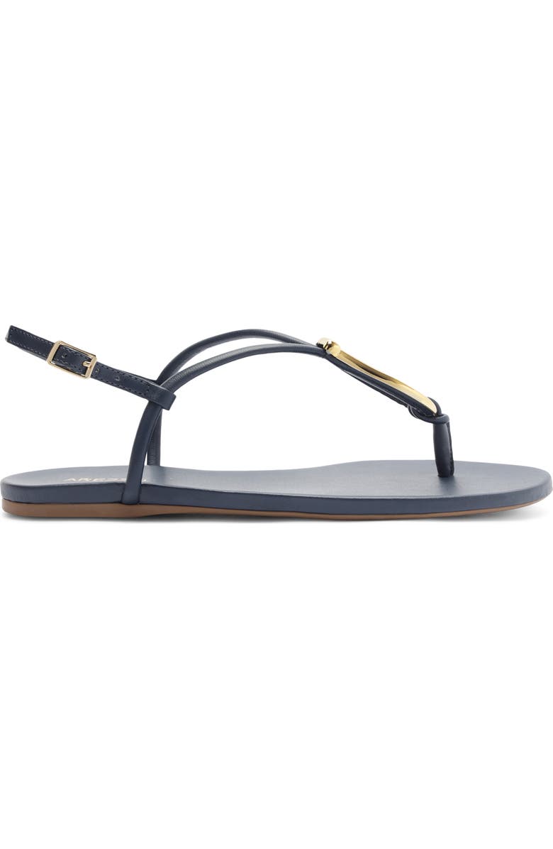 Arezzo Ramona Slingback Sandal, Alternate, color, Navy Nautical