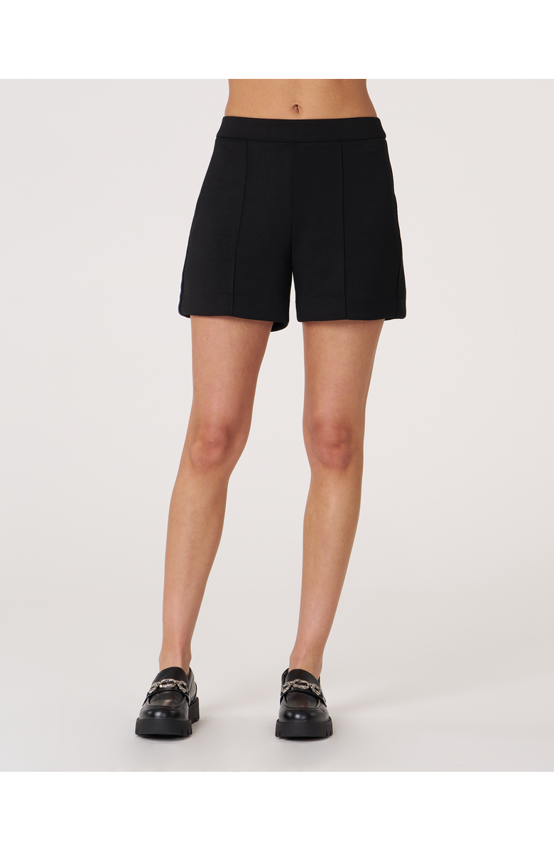 Rebody Active Madison Scuba Knit Short 4", Main, color, Black