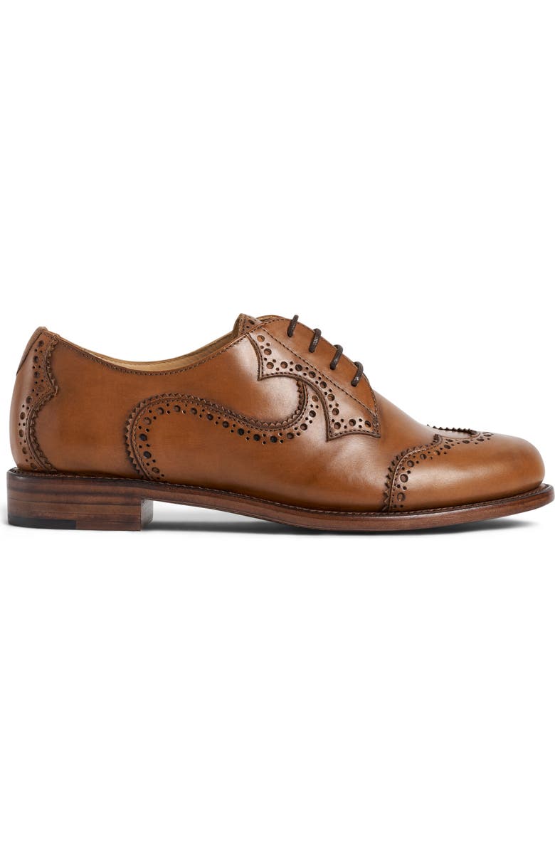 THE OFFICE OF US Ms. Eugenie Brogue Derby, Alternate, color, Saddle