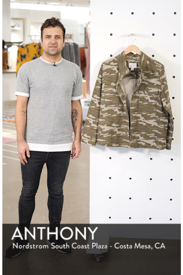 Camo Print Utility Jacket video