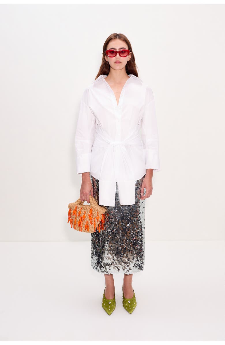 SIMONMILLER Mia Sequin Skirt, Alternate, color,