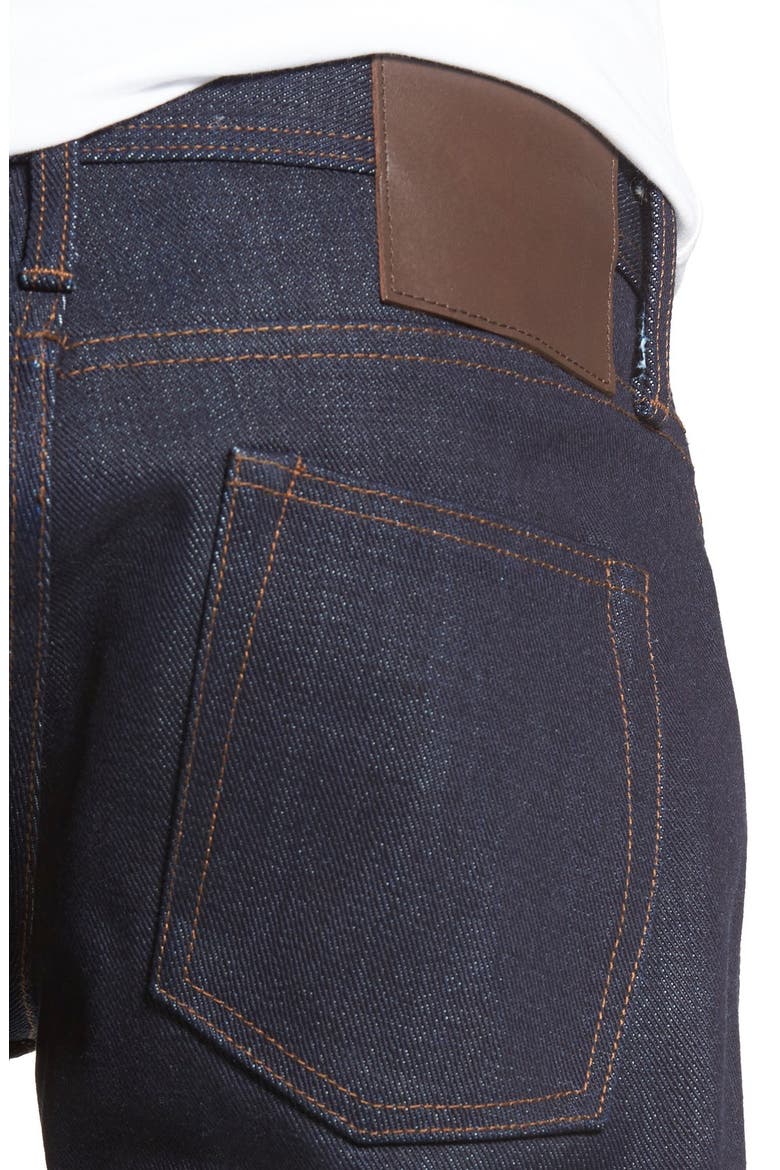 UB121 Selvedge Skinny Fit Jeans, Alternate, color, INDIGO