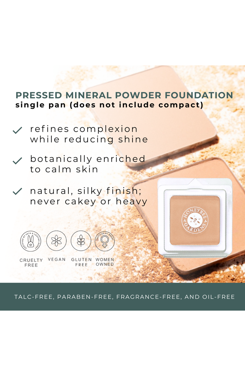 HONEYBEE GARDENS Pressed Mineral Powder Foundation, Alternate, color, Avignon: Pale To Light Neutral