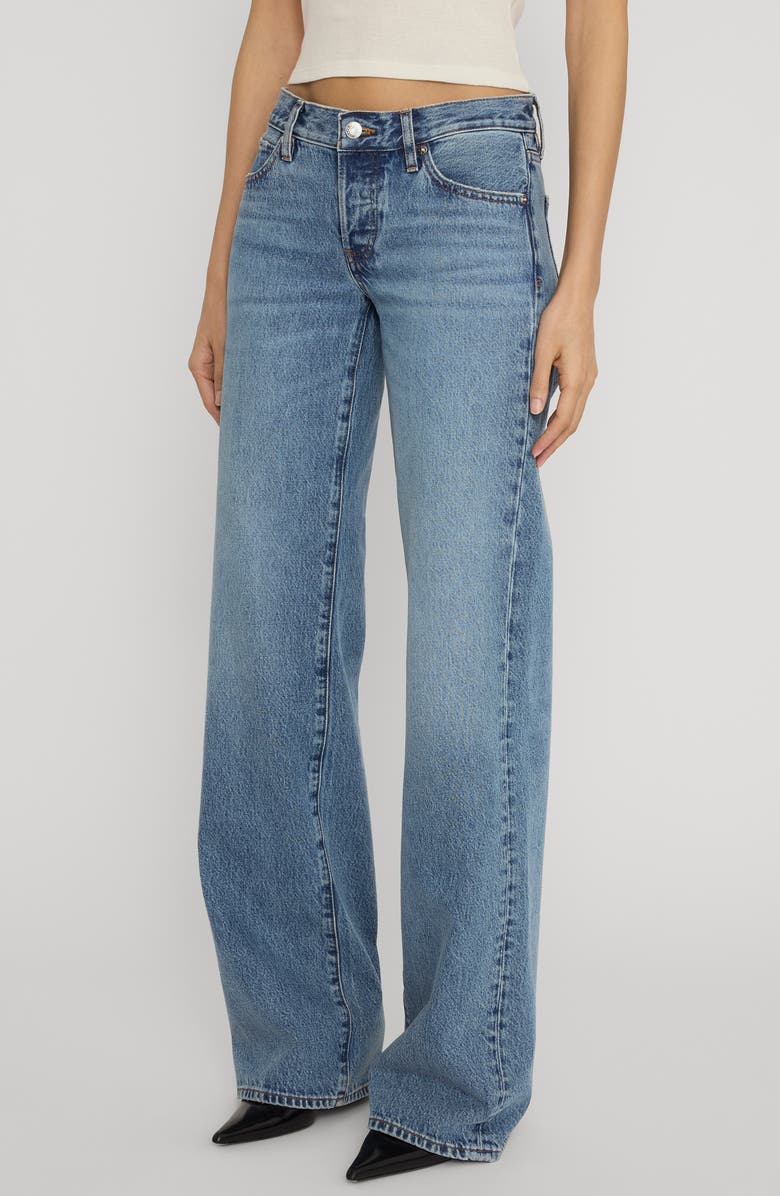 FRAME x Amelia Gray The Gray Relaxed Bootcut Jeans, Alternate, color, Rapture