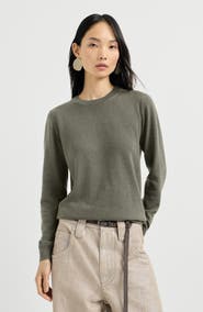 Brunello Cucinelli Cashmere sweater with monili