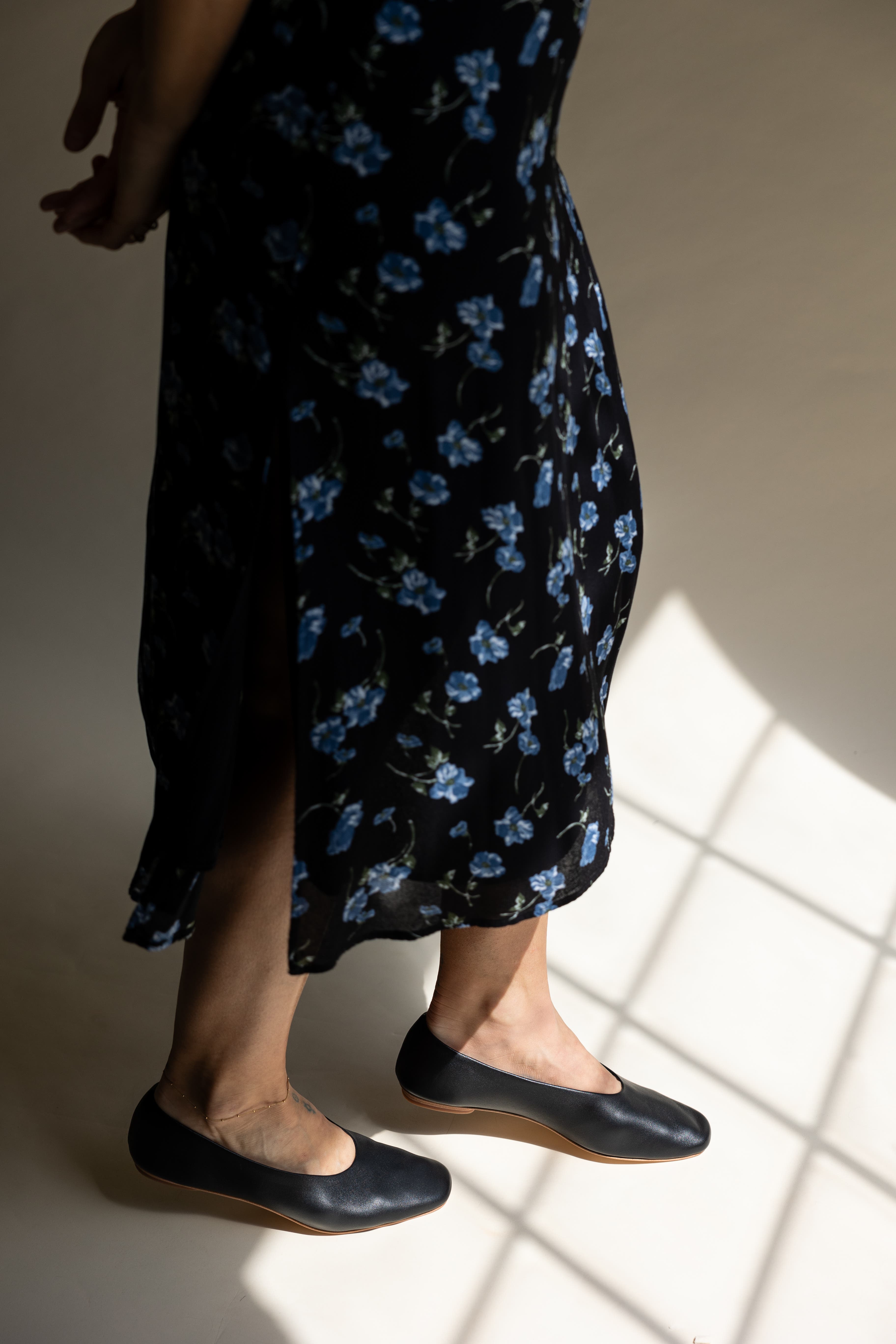 Huma Blanco Margaux Ballet Flat, Alternate, color, Coal