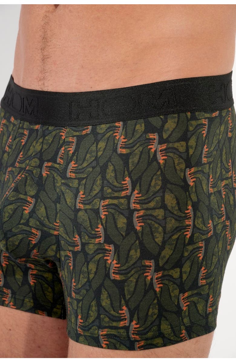 HOM Vizzavona Boxer Briefs, Alternate, color, Khaki Print