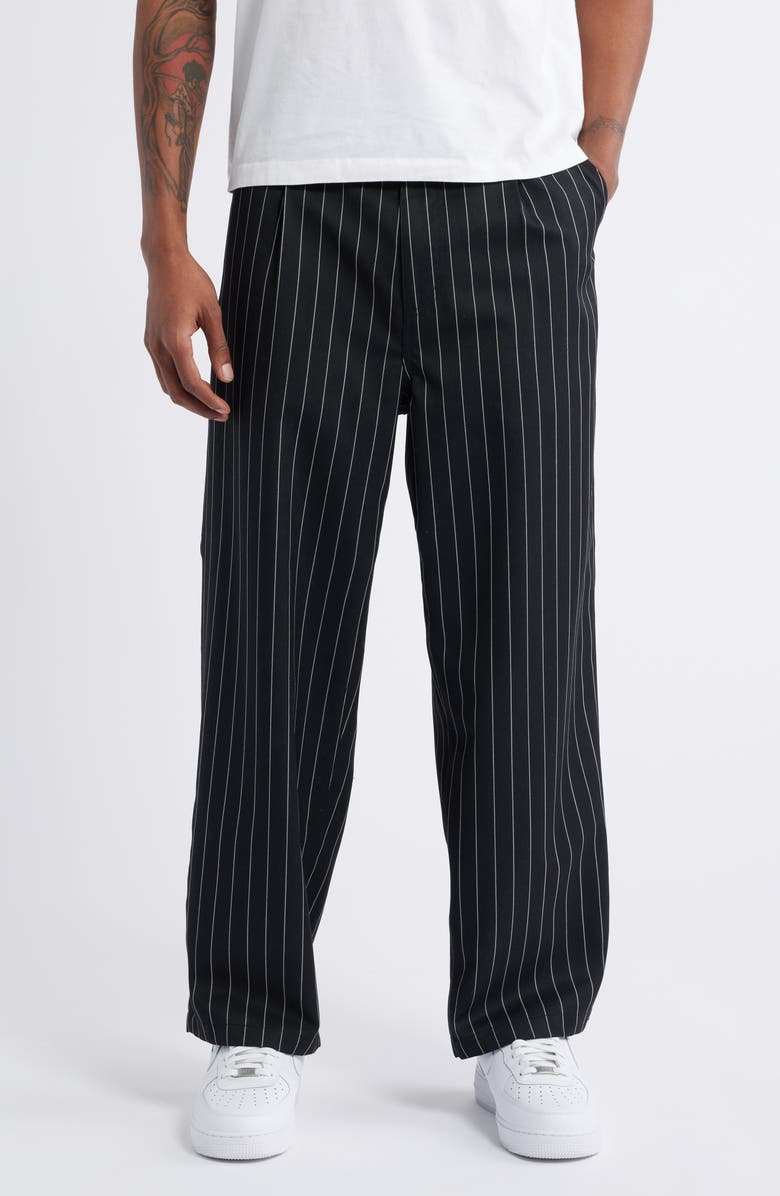 Carhartt Work In Progress Seaton Pinstripe Pants, Main, color, 