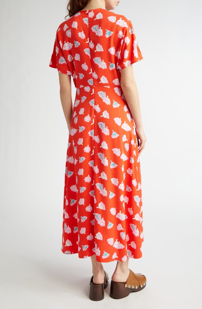 Marimekko Suitsuke Flutter Sleeve Maxi Dress, Alternate, color,