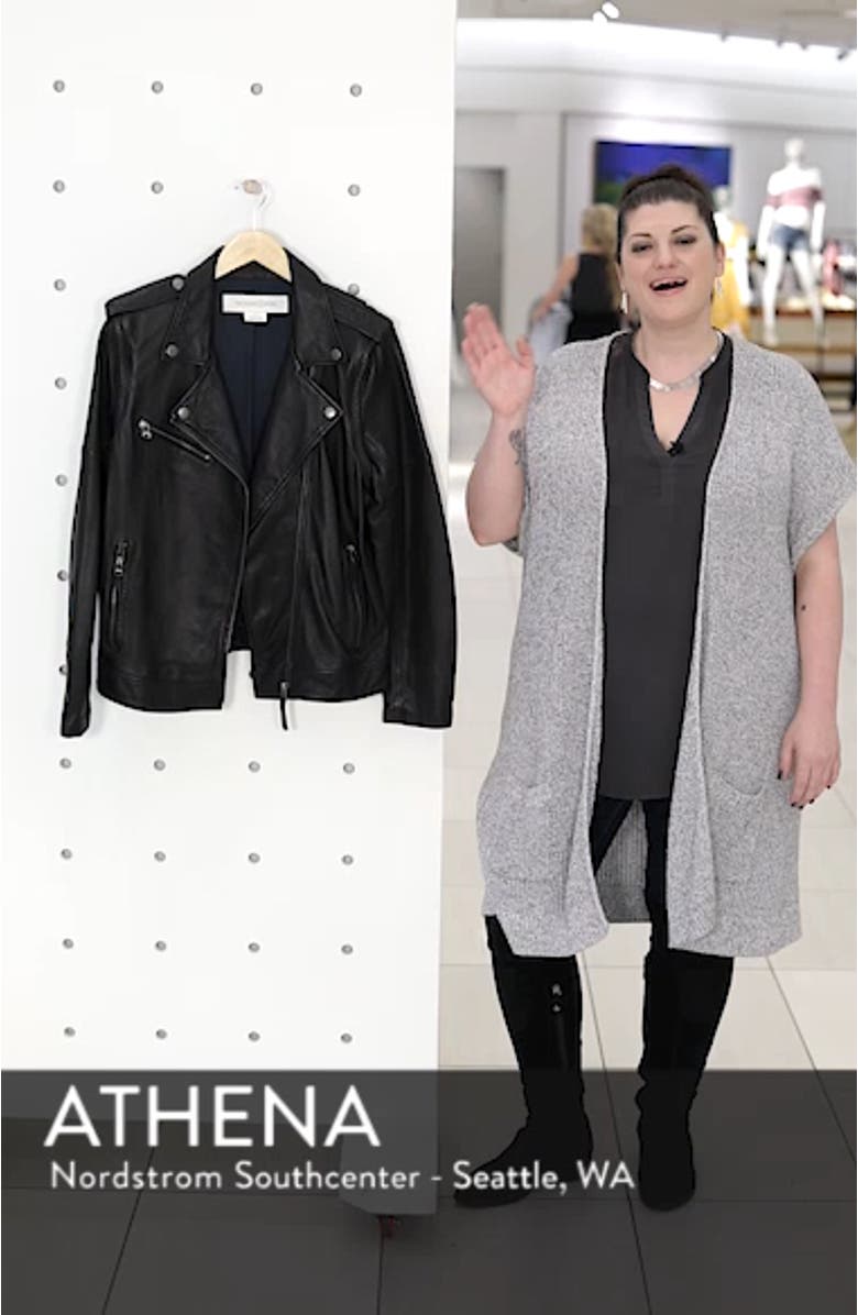Convertible Leather Jacket, sales video thumbnail