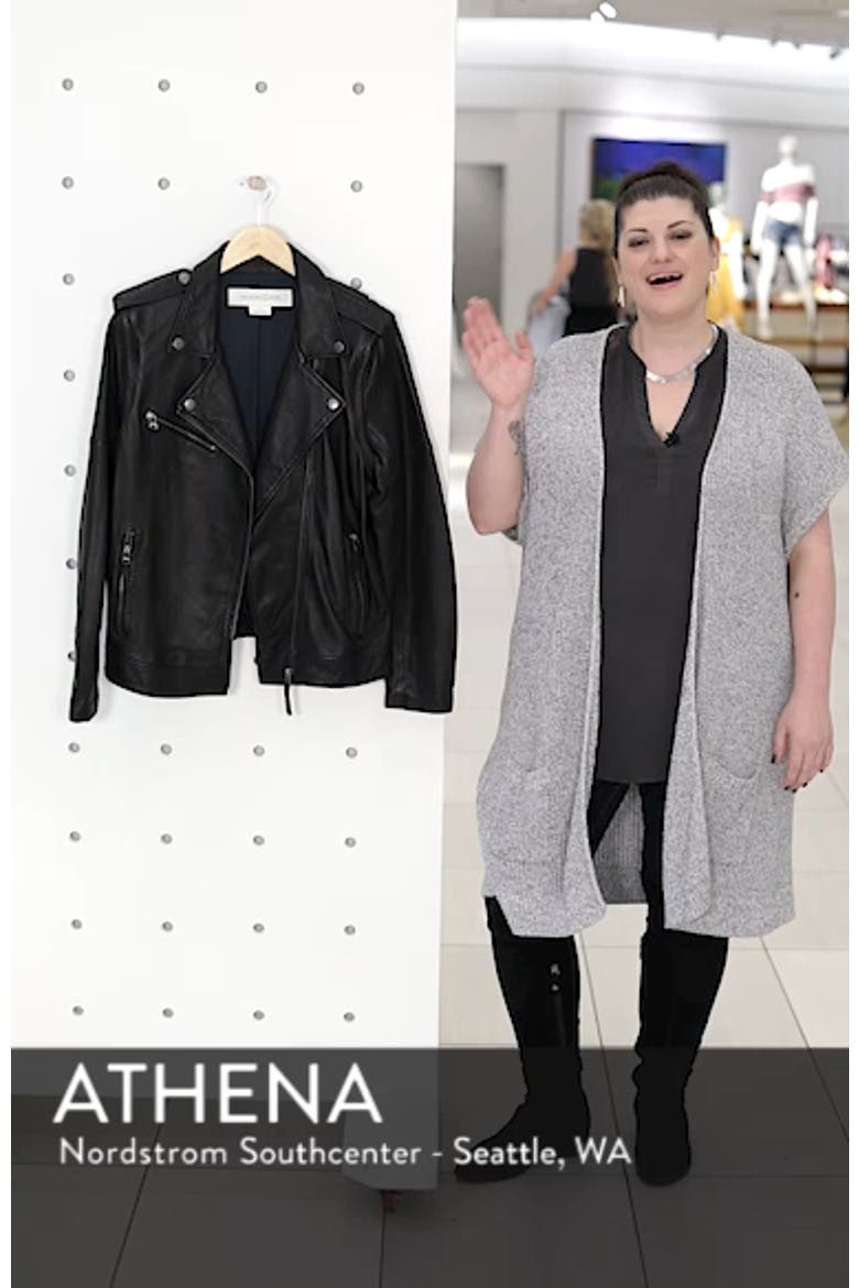 Convertible Leather Jacket video