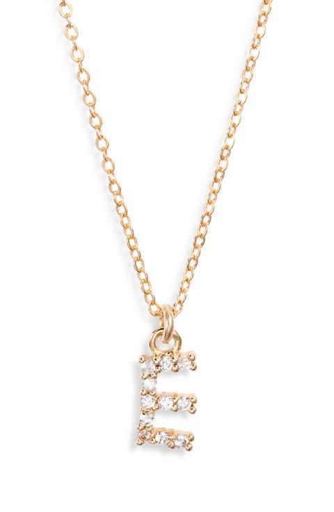 Gemma Initial Necklace