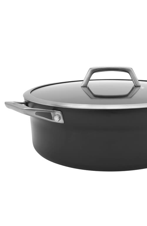 Zwilling Motion Hard Anodized Nonstick 8.5-quart Dutch Oven In Black
