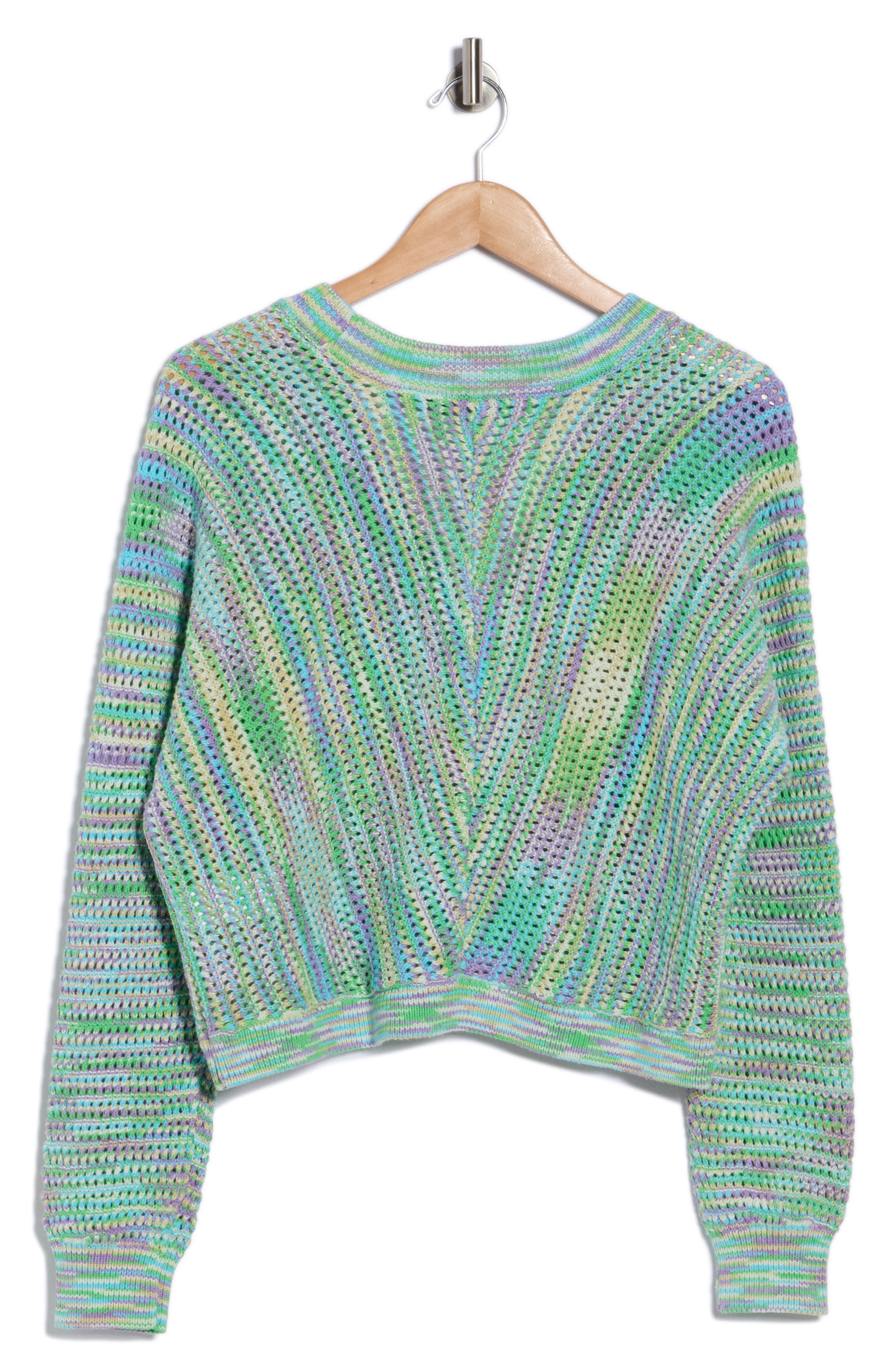 Thin Gauge Openwork Cardigan - image 2