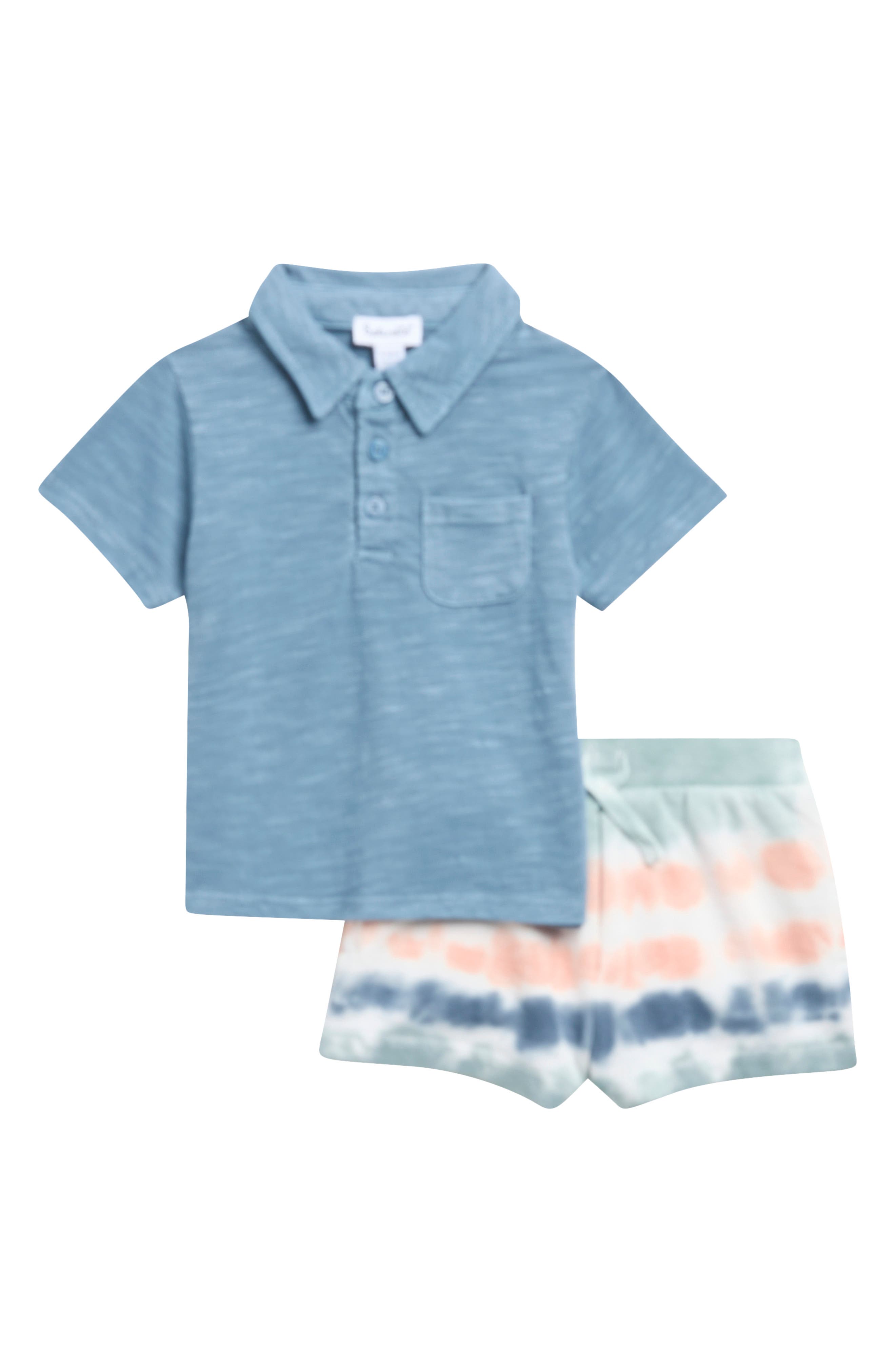 Splendid Polo & Sunray Shorts Set