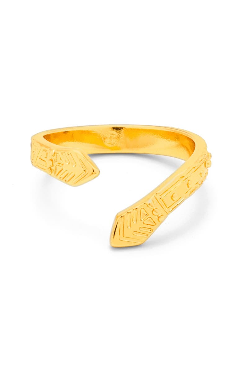 gorjana 'Mara Cobra' Midi Ring, Main, color, 