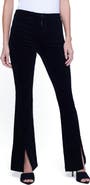 L'AGENCE Beatrix High Waist Front Slit Baby Bootcut Jeans