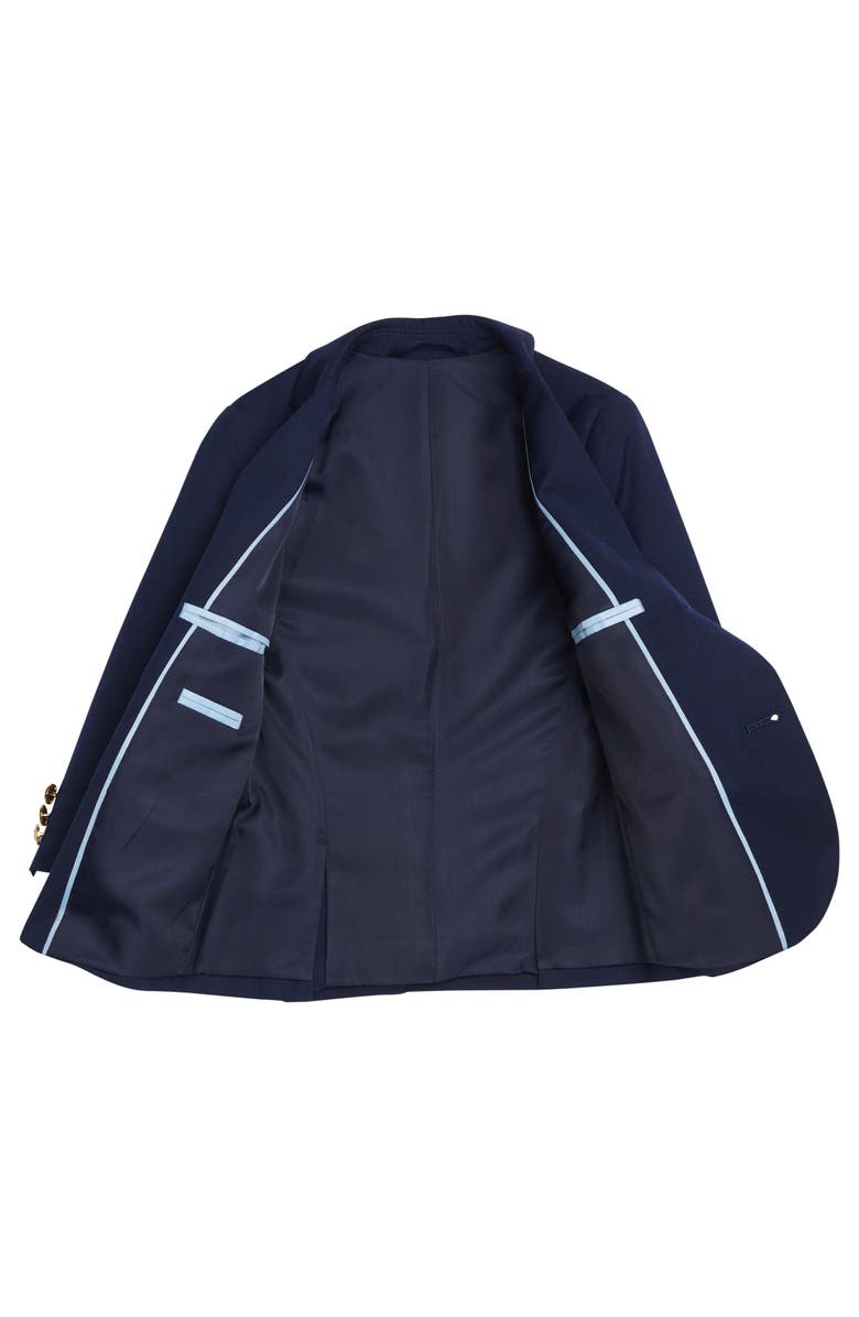 Little English Kids' Classic Wool Blazer, Alternate, color, Navy