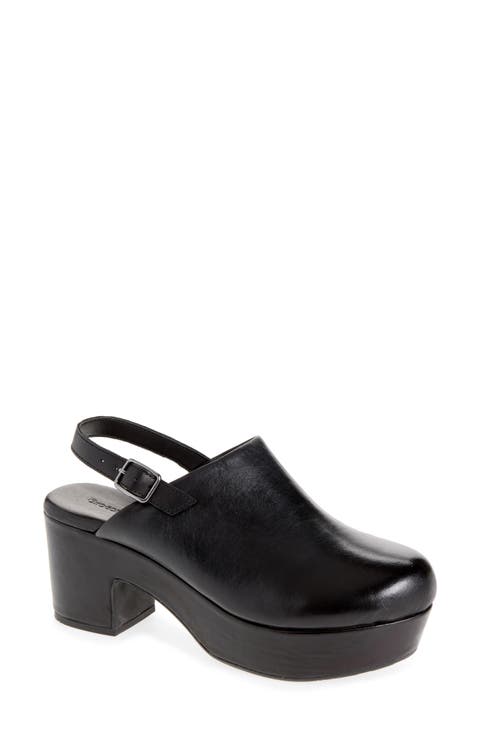 Gana Slingback Platform Mule