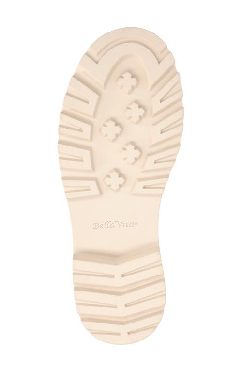 Bella Vita Loni Lug Sole Fisherman Sandal In Ivory Leather