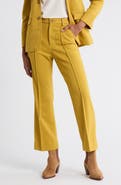 THE GREAT. The Geo Jacquard Prim Pants
