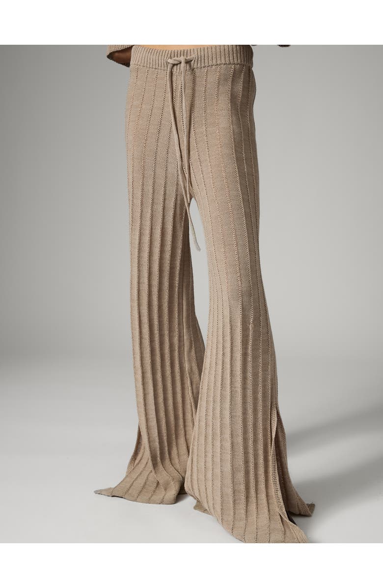 Day Tachia Linen Blend Wide Leg Pants, Main, color, Cobblestone