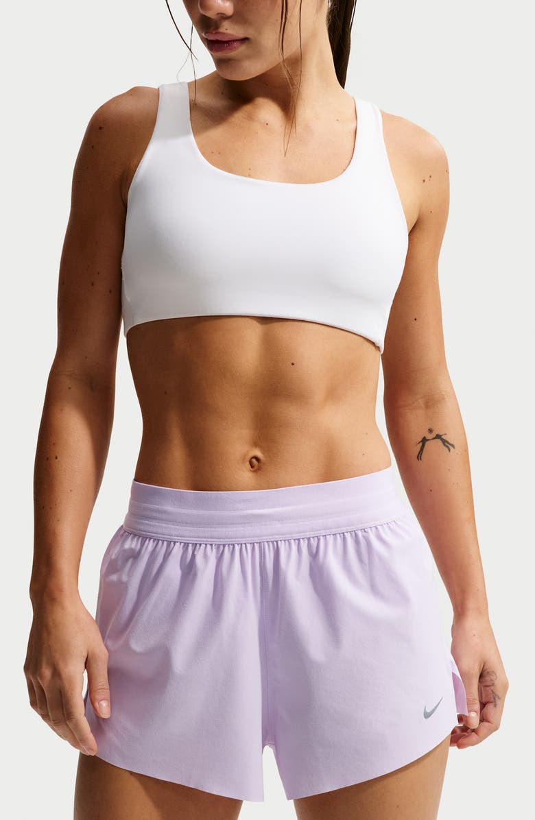 Nike Swift Dri-FIT Mid-Rise Brief-Lined Running Shorts, Alternate, color, 511 Violet Mist