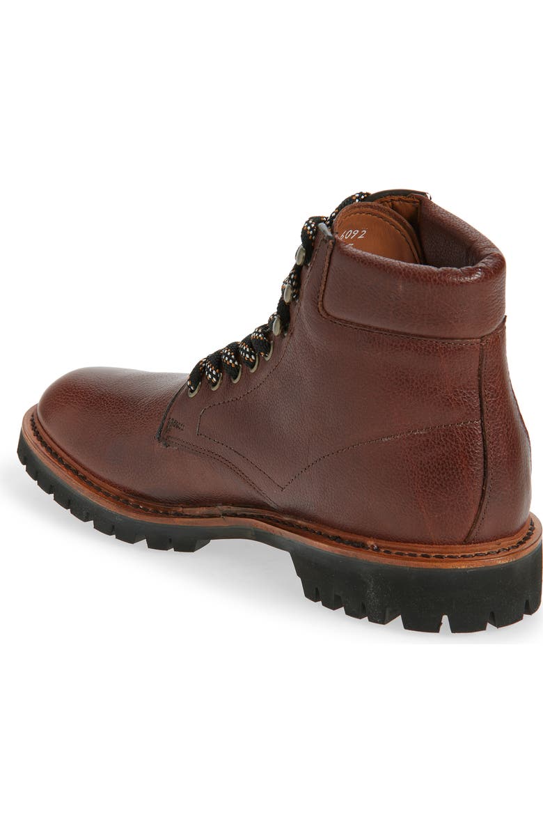 Allen Edmonds Higgins Hiker Lug Sole Boot, Alternate, color, Chili