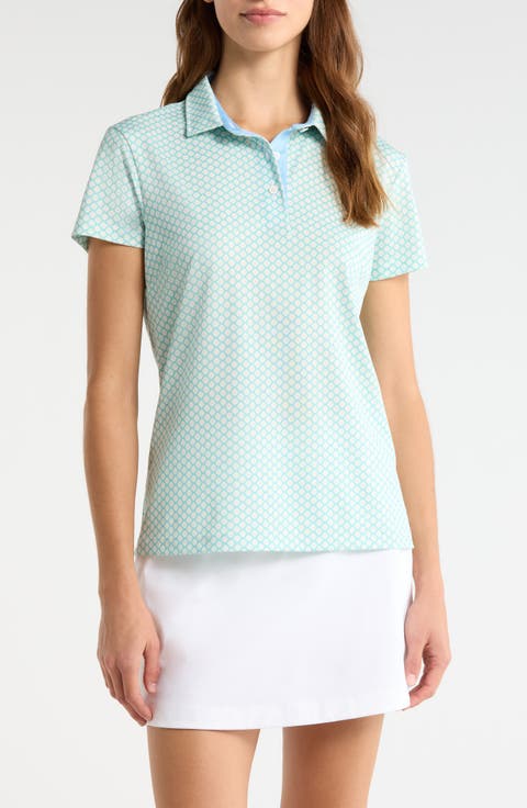 Jade Short Sleeve Performance Golf Polo